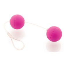 Фиолетовые вагинальные шарики на прозрачной сцепке Фиолетовый