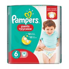 Pampers Pants Extra Large 16+ 19 шт