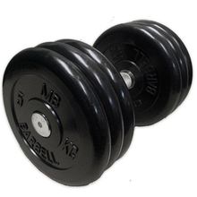 Гантель (1 шт) 31 кг в оболочке MB Barbell