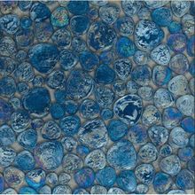 Стеклянная мозаика Art&Natura Drops 21, сетка 303x303 мм (0,92 м2 упак)