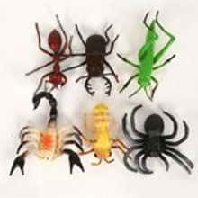 Huada Toys Набор из 6-ти насекомых "Играем вместе", 10 см