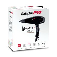 Фен профессиональный 2100Вт черный BaByliss Luminoso Plus Nero Ionic BAB6360IBE