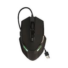 мышь Oklick 835G, оптическая, игровая, софт-тач, 3200dpi, USB, black, черная