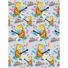 Мона Лиза флисовый 150х200 Simpsons music