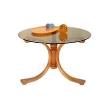 Мебелик Стол журнальный Лорд коричневый тонированный