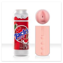 Fleshlight Мастурбатор-анус Fleshlight - Cherry Pop в тубе-банке (телесный)