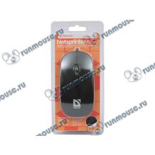 Оптическая мышь Defender "MM-440 Netsprinter" 52440, 2кн.+скр., черный (USB) (ret) [136260]
