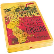 Шоколадные конфеты Opera Puccini Latta Boheme Sorini 198г