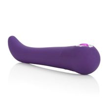 California Exotic Novelties Фиолетовый вибратор Body   Soul Adore - 12 см.