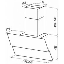 MAUNFELD PLYM LIGHT 60 ЧЕРНОЕ стекло