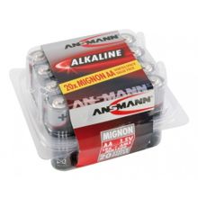 Батарейка ANSMANN LR6 RED 5015548 в пласт. боксе 20