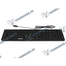 Клавиатура Delux "K1000", 103+5кн., черный (USB) (ret) [116748]