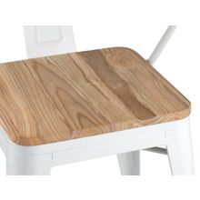 ПМ: Stool Group Стул TOLIX ARM WOOD