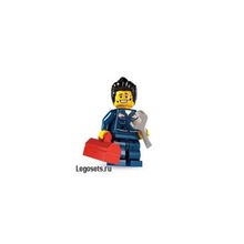 Lego Minifigures 8827-15 Series 6 Mechanic (Механик) 2012