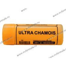 Салфетка замша синтетическая ULTRA CHAMOIS 43х32см в тубе