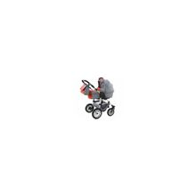 Коляска (комбинированная) Tako Jumper X (2 в 1) We Love Kids, шины, серый красный, серый