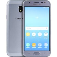 Смартфон Samsung Galaxy J3 (2017) SM-J330FZSDSER Blue (1.4GHz, 2GbRAM, 5"1280x720, 4G+BT+WiFi+GPS, 16Gb+microSD, 13Mpx, Andr)