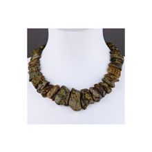 Бусики-Колечки Колье Янтарь "Тутанхамон" арт. НЯН-п687