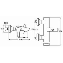 Смеситель Ideal Standard Active B8069AA для ванны с душем