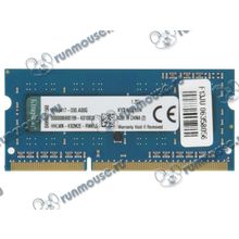 Модуль памяти SO-DIMM 4ГБ DDR3L SDRAM Kingston "ValueRAM" KVR16LS11 4 (PC12800, 1600МГц, CL11) (ret) [128332]