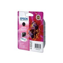 Черный картридж Epson T0731. Ресурс 470 стр. Код производителя: C13T07311A10.