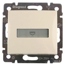 Legrand Выключатель карточный Legrand Valena с выдержкой времени и подсветкой слоновая кость 774134 ID - 103070