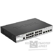 D-Link DGS-1210-20 F1A Настраиваемый коммутатор WebSmart с 16 портами 10 100 1000Base-T и 4 комбо-портами 100 1000Base-T SFP