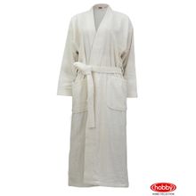 Махровый халат XL "SMART", кремовый, 100% Хлопок, женский