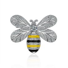 Брошь "Пчелка" (арт. 77172-10)