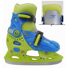 Коньки ледовые раздвижные Action PW-223F