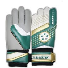 Перчатки футбольные вратарские 4 звезды разм.L Leco, т131025