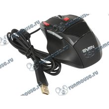 Оптическая мышь Sven "GX-970 Gaming", 6кн.+скр., черный (USB) (ret) [121530]