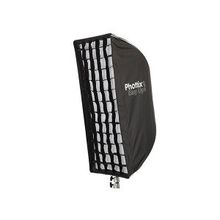 Легко-складываемый зонт-софтбокс Phottix HD с решеткой 40х90 см