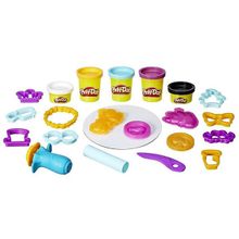 PLAY-DOH (Hasbro) Hasbro Play-Doh B9018 Игровой набор "Лепи и делай причёски" B9018