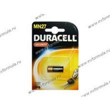 Батарейка DURACELL MN27 BL-1, 12v для брелока сигнализации