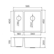 Мойка Orivel Quadro Artinox 340.180 148074