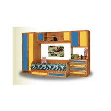 Детская комната Белоснежка 5 (Размер кровати: 90Х190, Наличие матраса: с 1 матрасом Боннель)