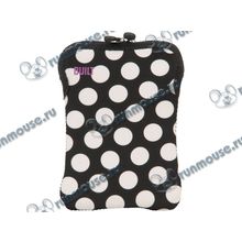 Чехол BUILT "Neoprene E-reader Tablet Sleeve 7-8" E-ES8-BBW" для цифровых устройств 7-8", Big Dot Black & White [110796]