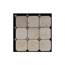 Natural Octagon 1 Mosaic M090+M074-BT