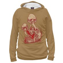 Худи Я-МАЙКА Череп и грибы