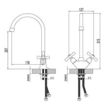 Смеситель Lemark Standard LM2105C для кухни