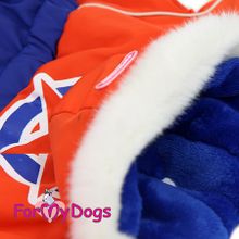 Теплый комбинезон для собак ForMyDogs Звезда для мальчика FW302-2015 M