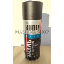 Автоэмаль KUDO акриловая "Черный матовый " 520ml