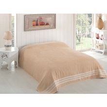 Простынь махровая "KARNA" PETEK 200x220 см