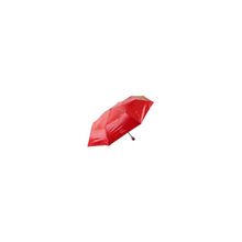 Брендовый красный складной зонт полуавтомат Ferre