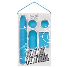 Toy Joy Набор голубых стимуляторов FUNKY FUN BOX (голубой)