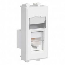 Розетка компьютерная 1xRJ45 Cat.5 AVANTI, белый |  код. 4400461 |  DKC