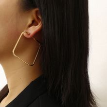 Серьги-кольца под золото (арт. 81311-4)