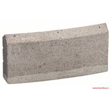 Bosch Сегменты для алмазных сверлильных коронок 1 1 4 Best for Concrete 162мм (12 шт. в полиэтиленовом пакете) (2608601394 , 2.608.601.394)
