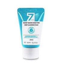 Очищающая пенка для умывания с Содой May Island 7-Days Baking Soda Secret Pore Deep Cleansing Foam 30мл